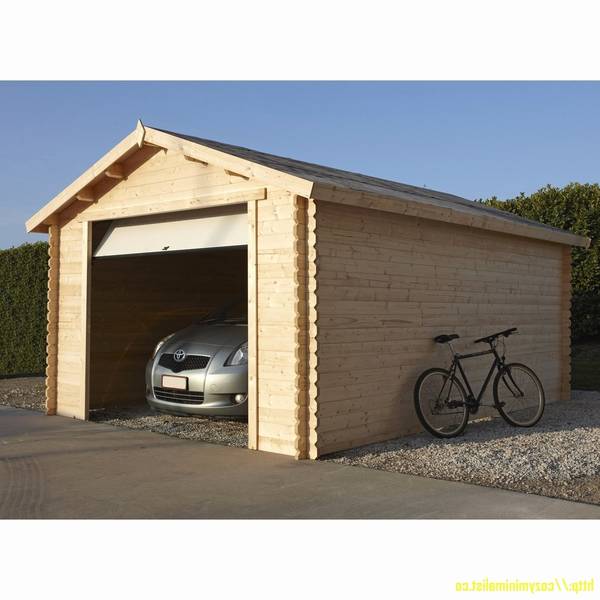 prix garage double en bois
